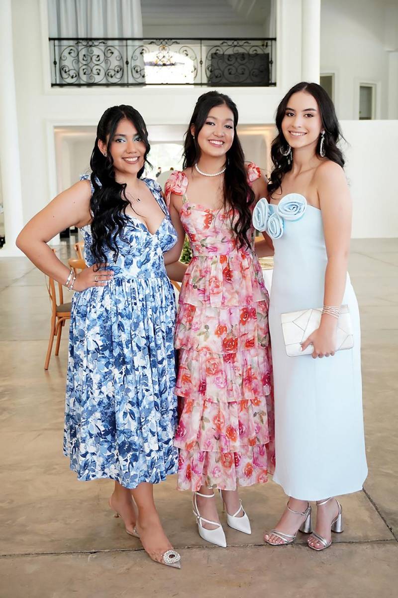 Emily Aguilera, Leah Rodríguez y Diana Pineda. Emily Aguilera, Leah Rodríguez y Diana Pineda.
