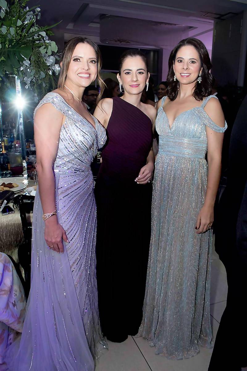 Sandy Ganineh, Raquel Sikaffy y Heidy Chaín.