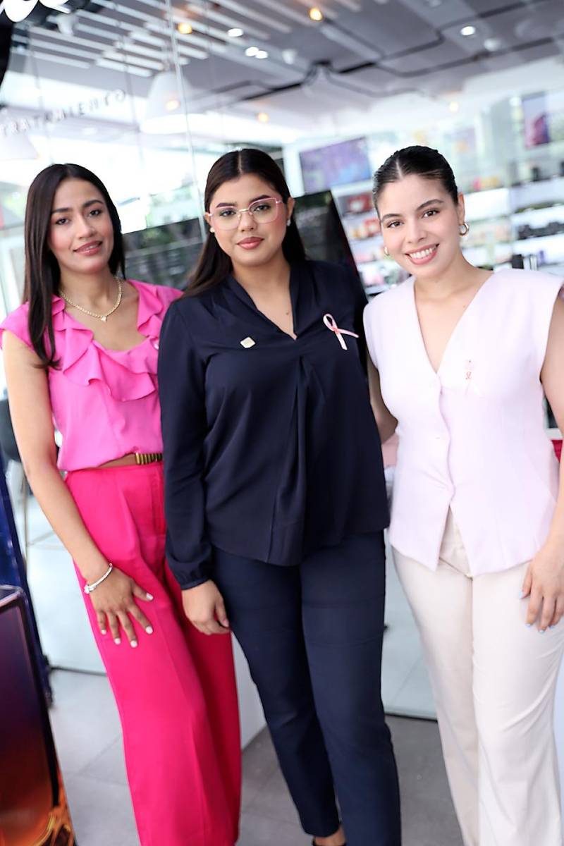 Perfumería Magie junto a Estée Lauder inauguran el mes rosa