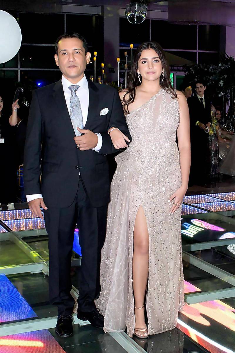 Jose Maria Reynaud y su hija Catherine Reynaud.