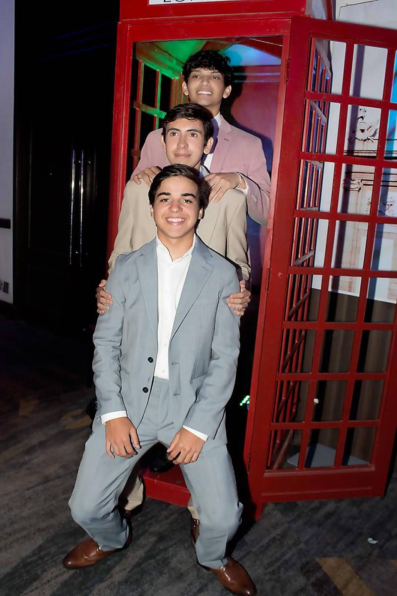 Gabriel Guerrero, Alejandro Abufele y Daniel Rodríguez