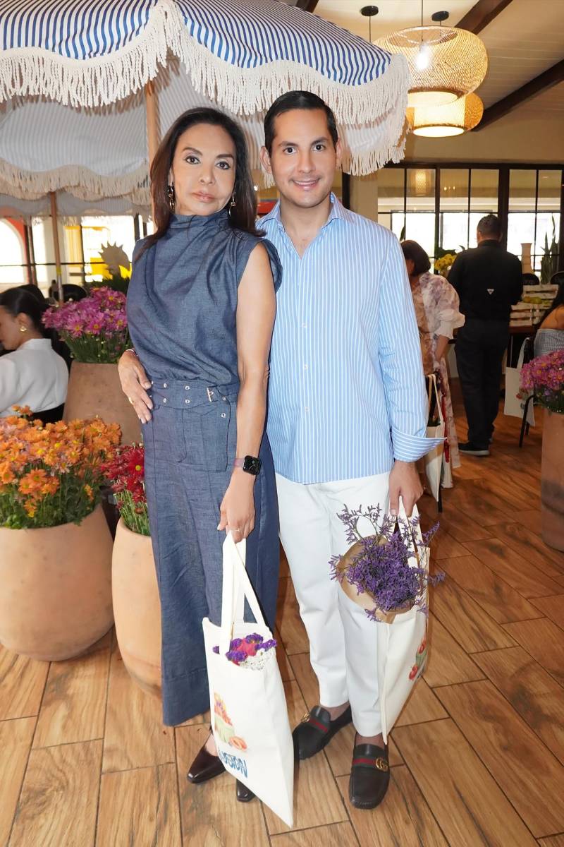 Golda Santos y Ariel Flores