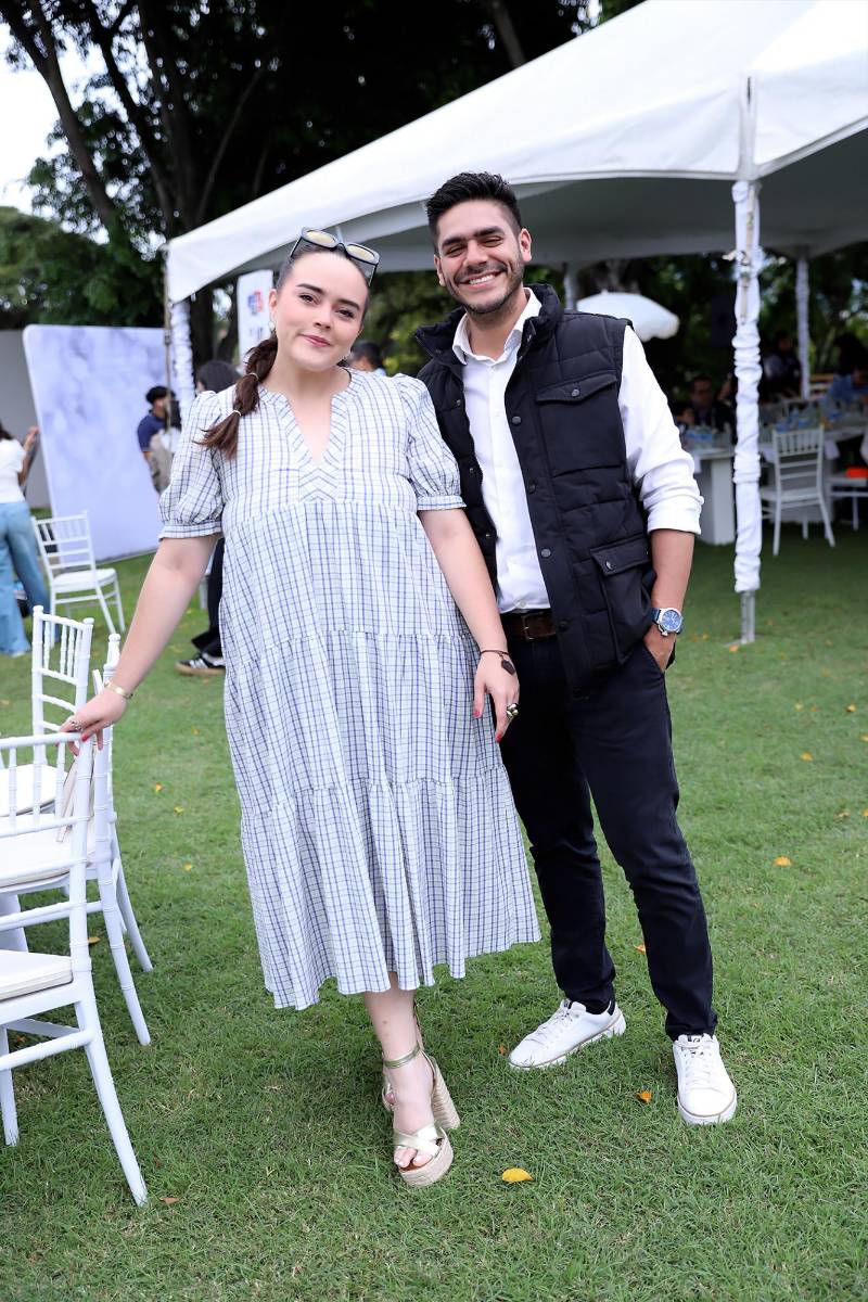 Ana Paola García y Julio Zelaya.