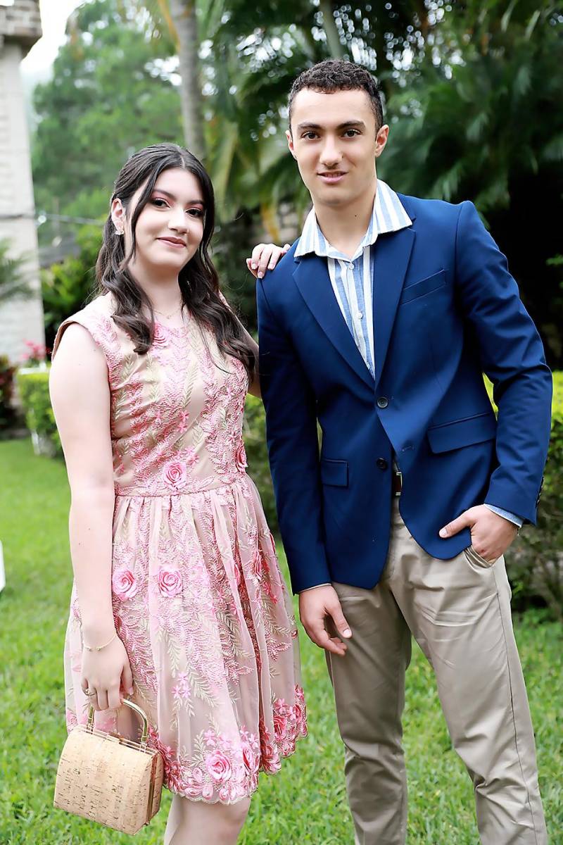 Angie Flores y Matteo Amadori.
