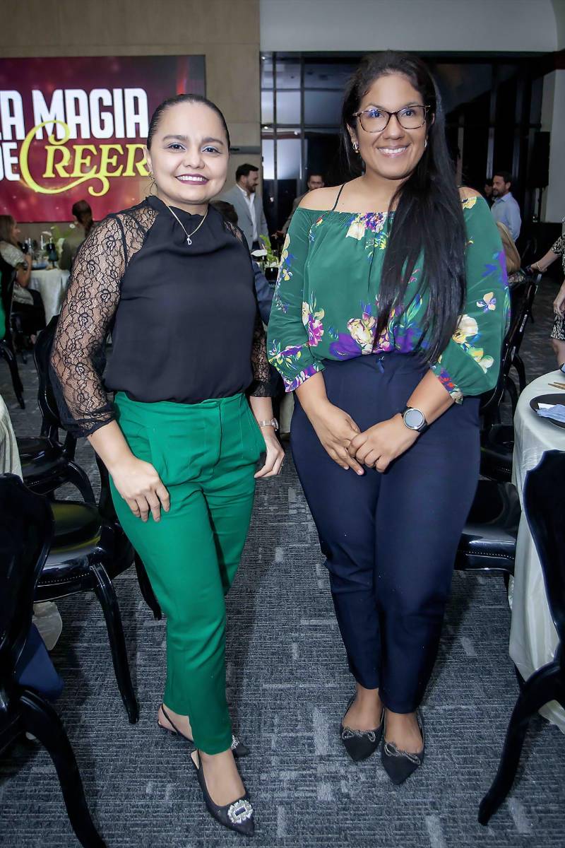 Vilma Gómez y Denia Ledezma. 