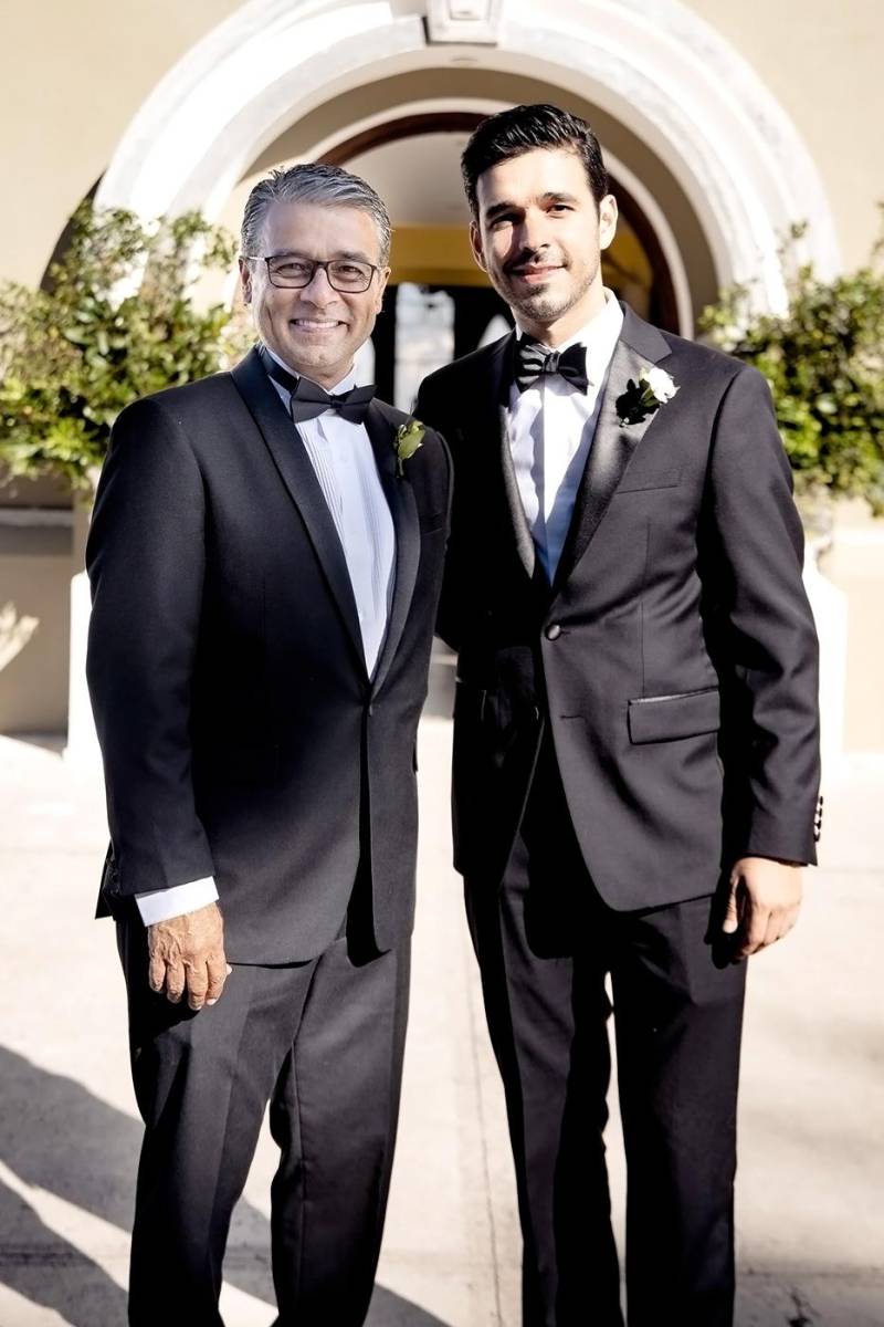 Juan Carlos Pineda con su hijo Juan Carlos 