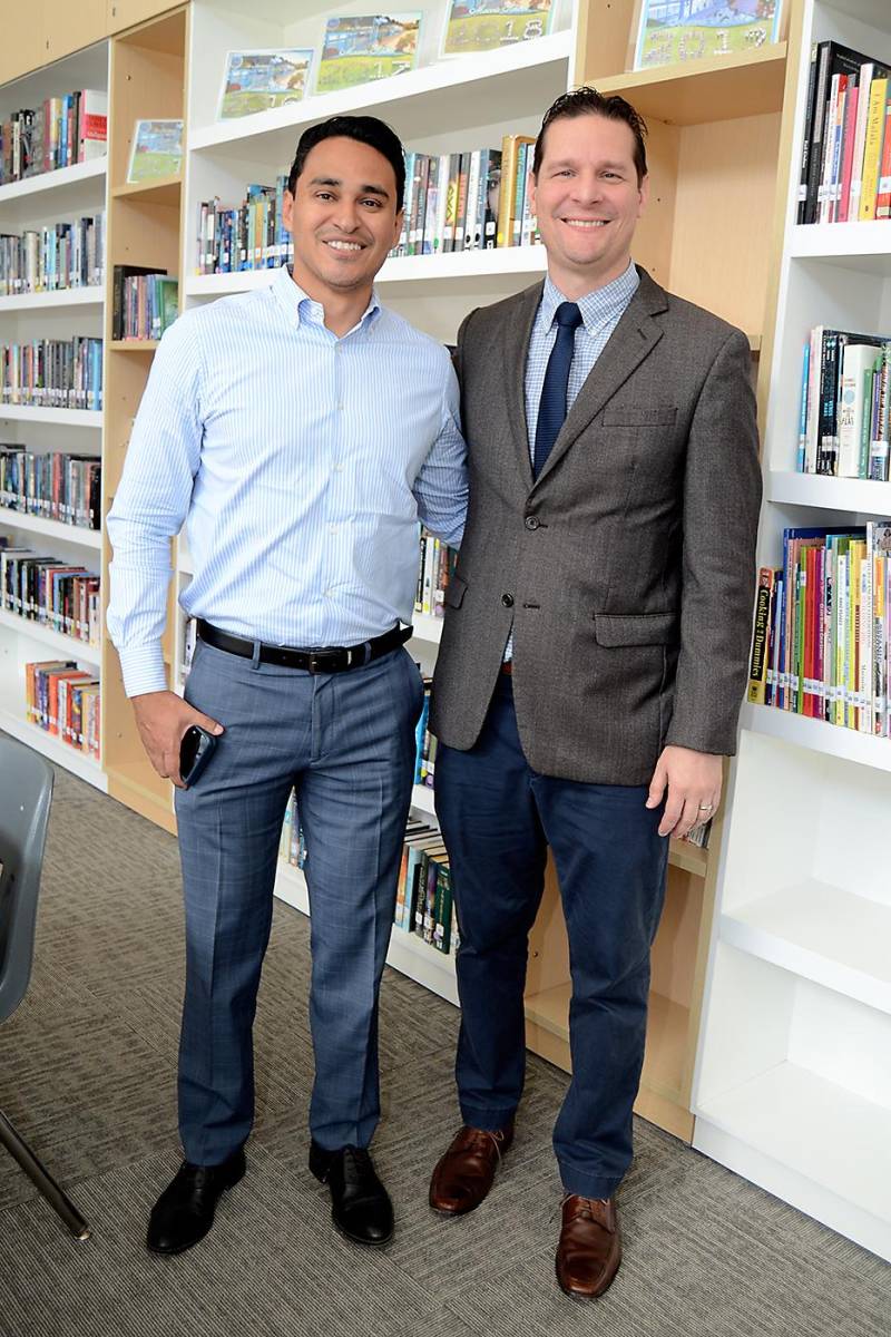 Óscar Benitez y Michael Peabody