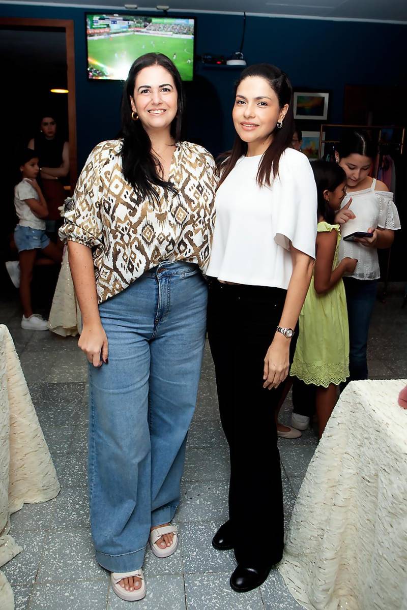 Joyce Andonie y Melissa Valenzuela.