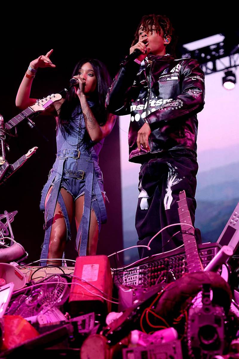 WILLOW y su hermano Jaden Smith 