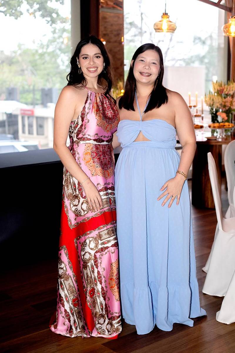 Mónica Membreño y Merary Echeverry.