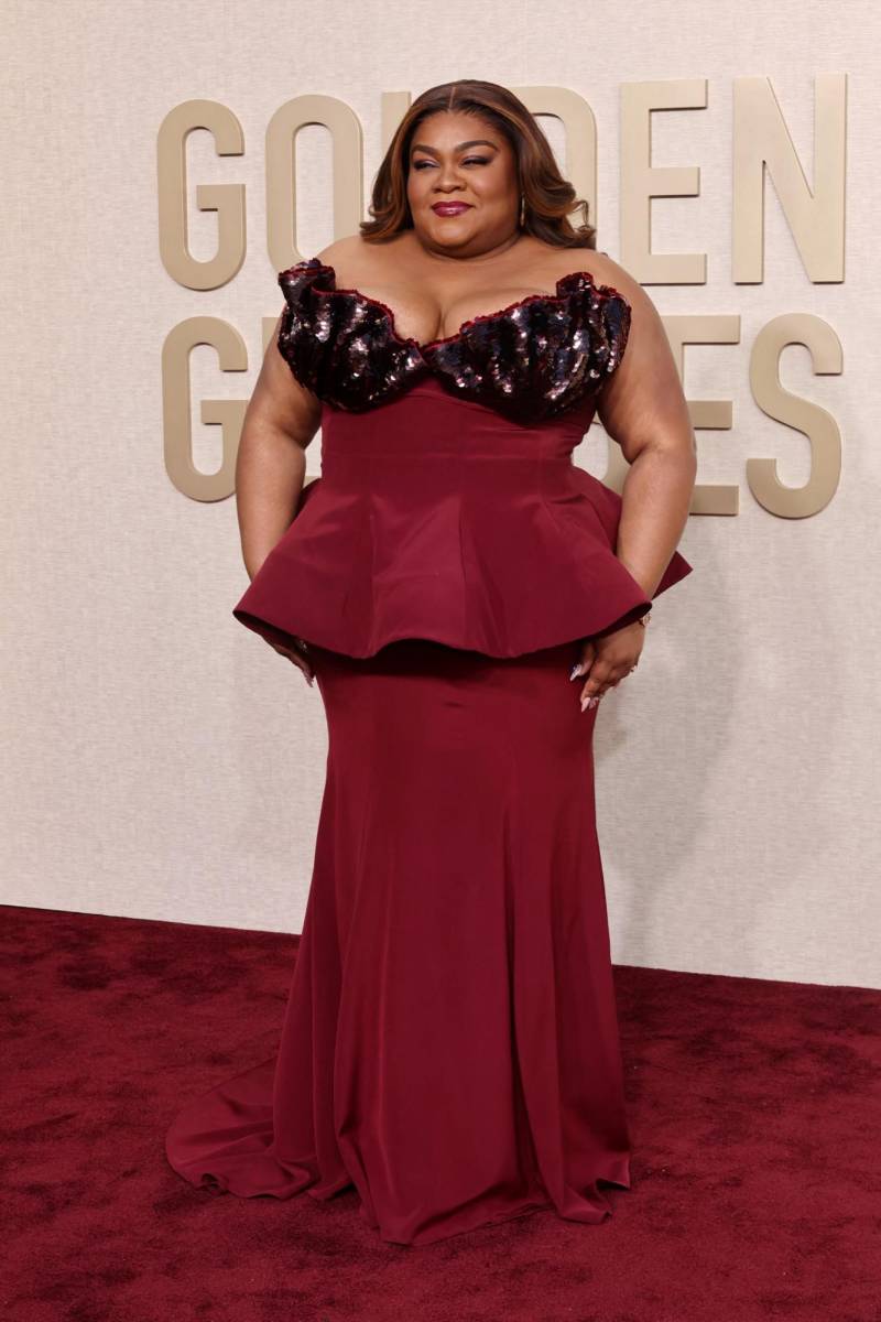 Da’Vine Joy Randolph, ganadora del premio como Mejor Actriz de Reparto por The Holdovers