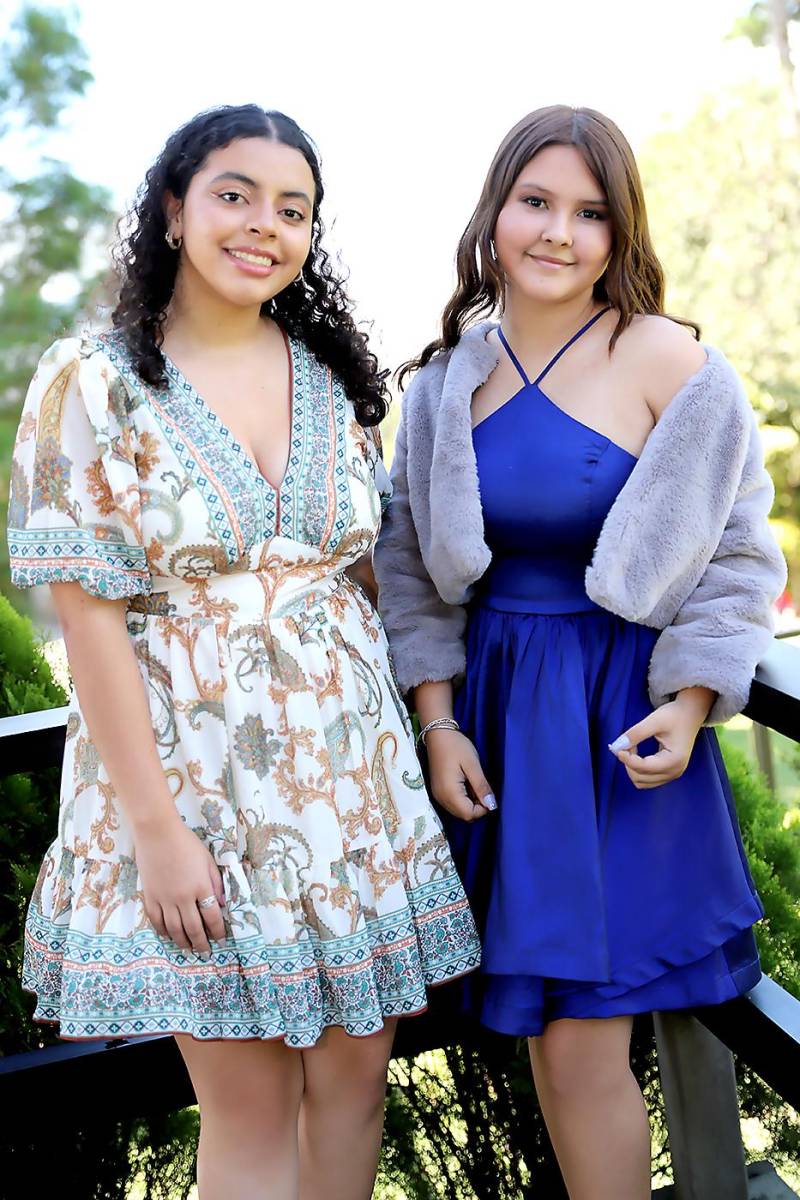 Hanne Mendoza y Valeria Argueta