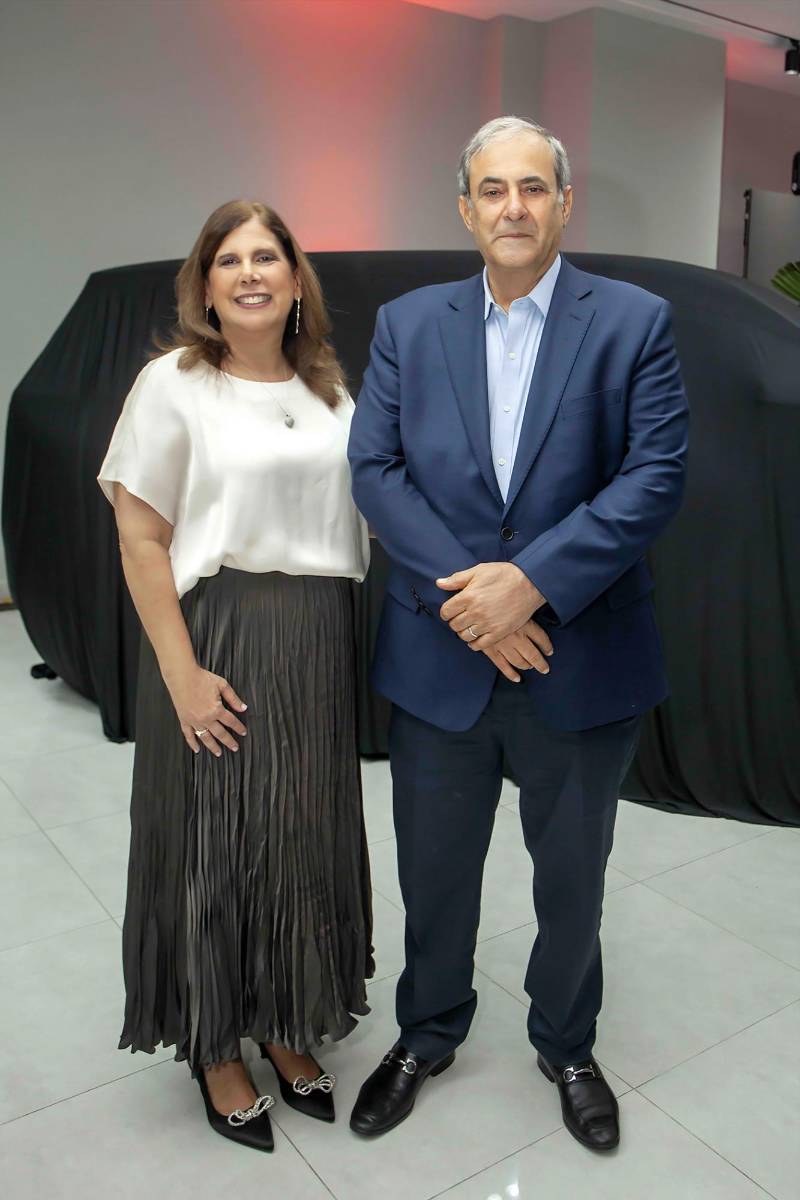 Alexandra Vogelsang y Karim Qubain.