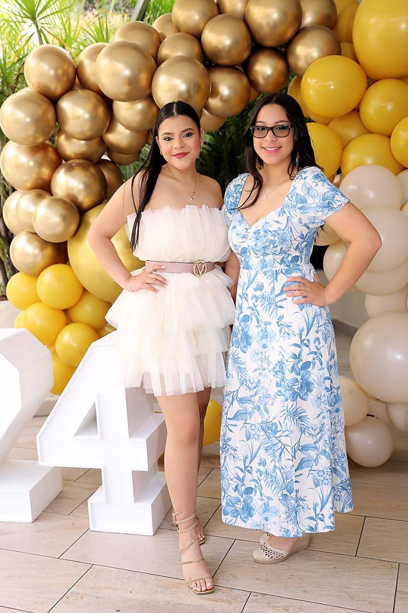 Valentina Rosales y Lizzy Girón. 