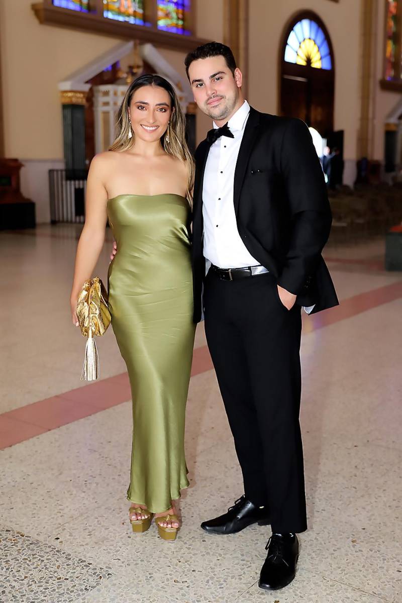 Victoria Roque y Andrés Saladrigas