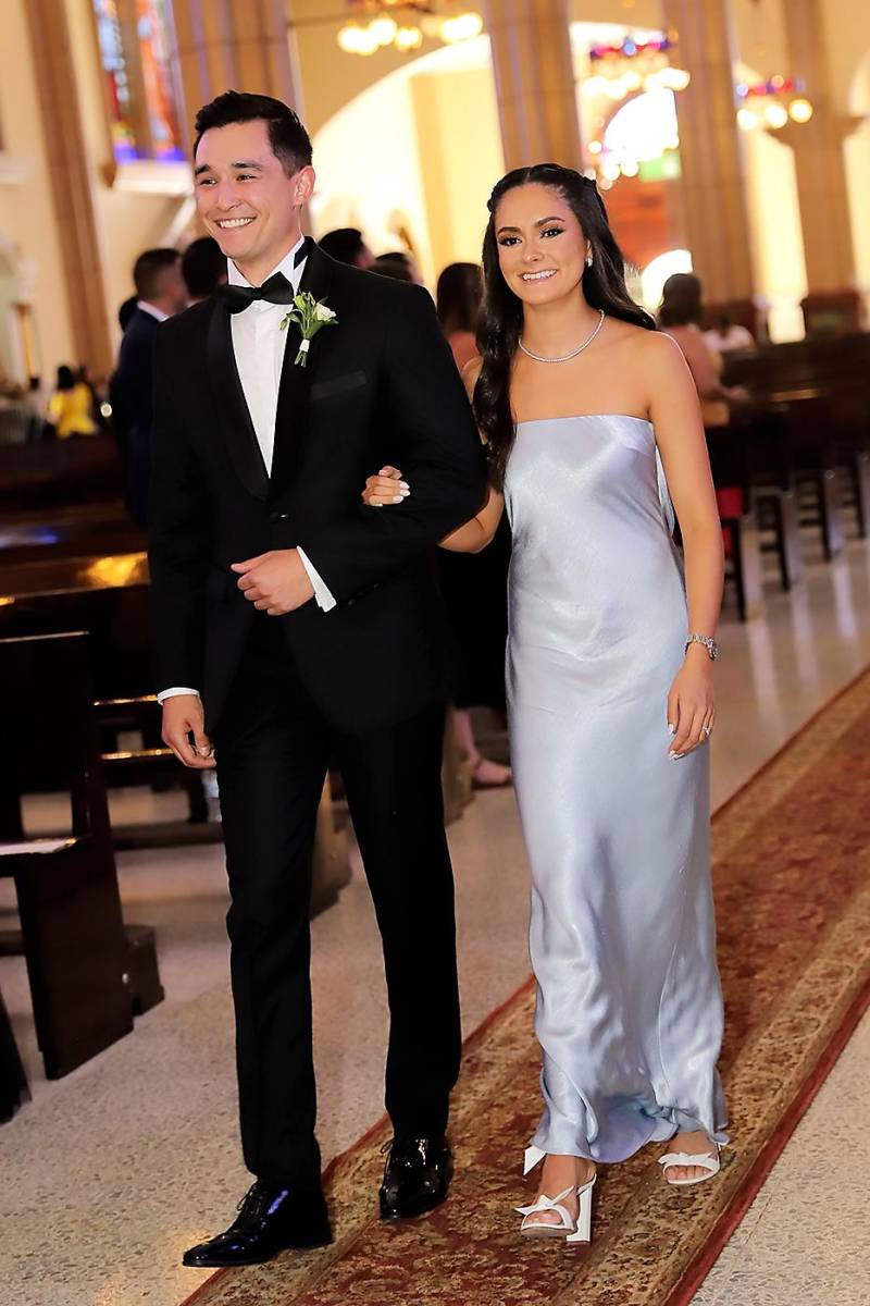John Riedel y Eva Rivera de Arriaza
