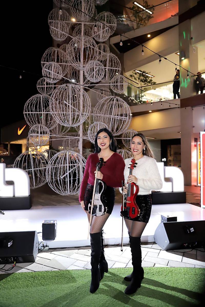 Encendida del Árbol de Navidad de Banco Atlántida en La Galería