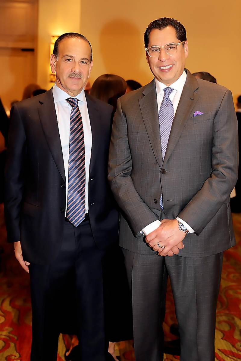 Eduardo Kafati y Sebastián Pastor