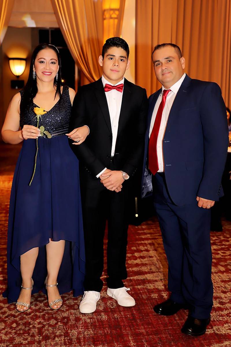 Soany Chavarria, David Mendoza y Edgar Mendoza