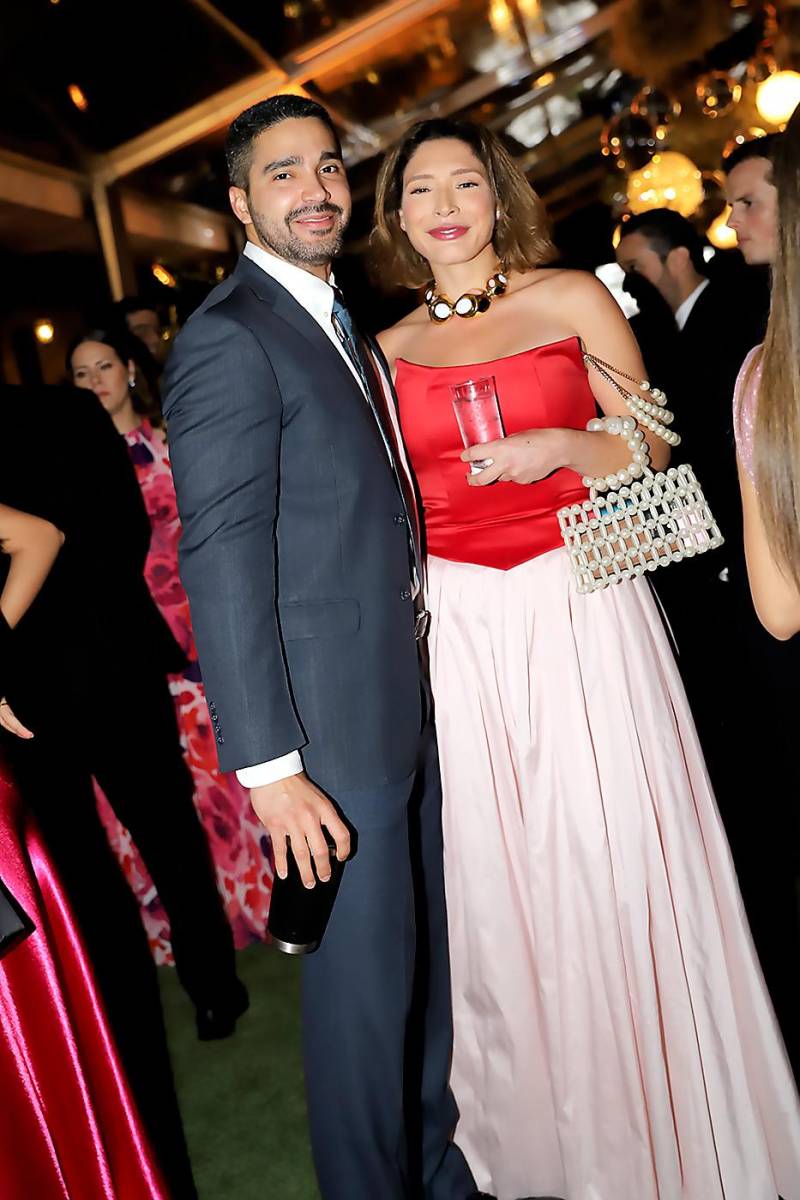 Leonidas Lacayo y Monique Asfura