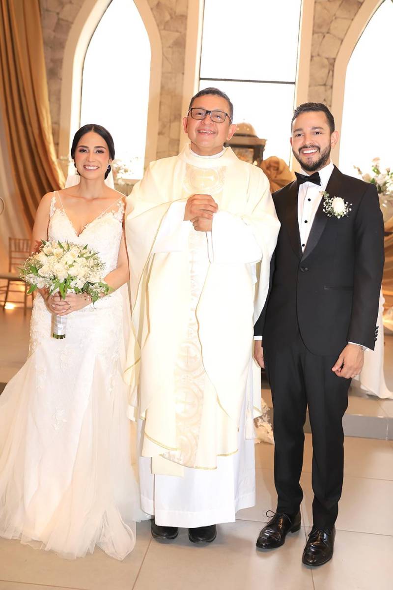 Así fue la boda de Michelle Clamer y Rolando Montero