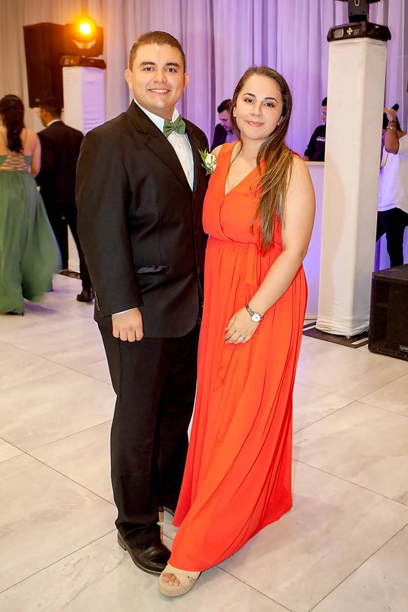 Mario Pavón y Hansy Rosales.