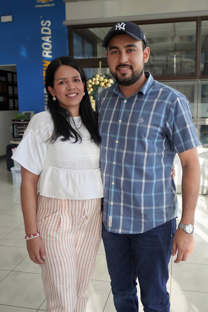 Cristy Cruz y Enrique Velásquez.