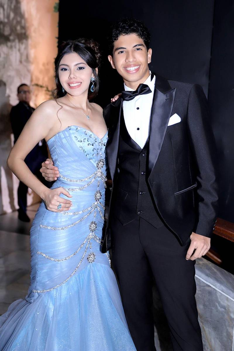 Amy Oseguera con Marcelo Cabrera