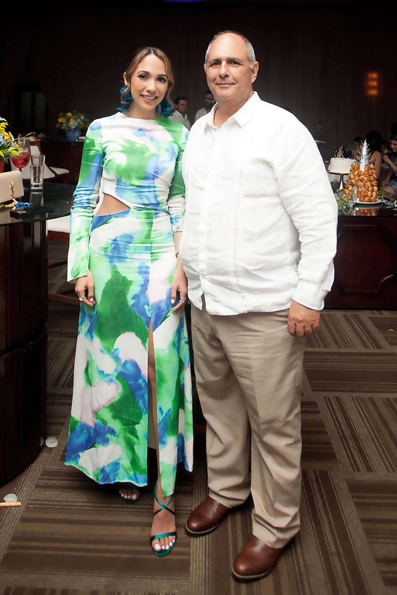 Faiz Andonie y María Fernanda Pineda.