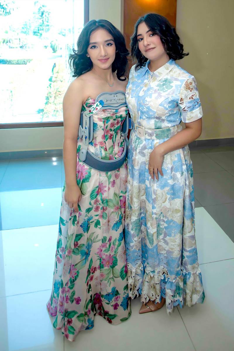 Sofía Pinto y Madison Castro.