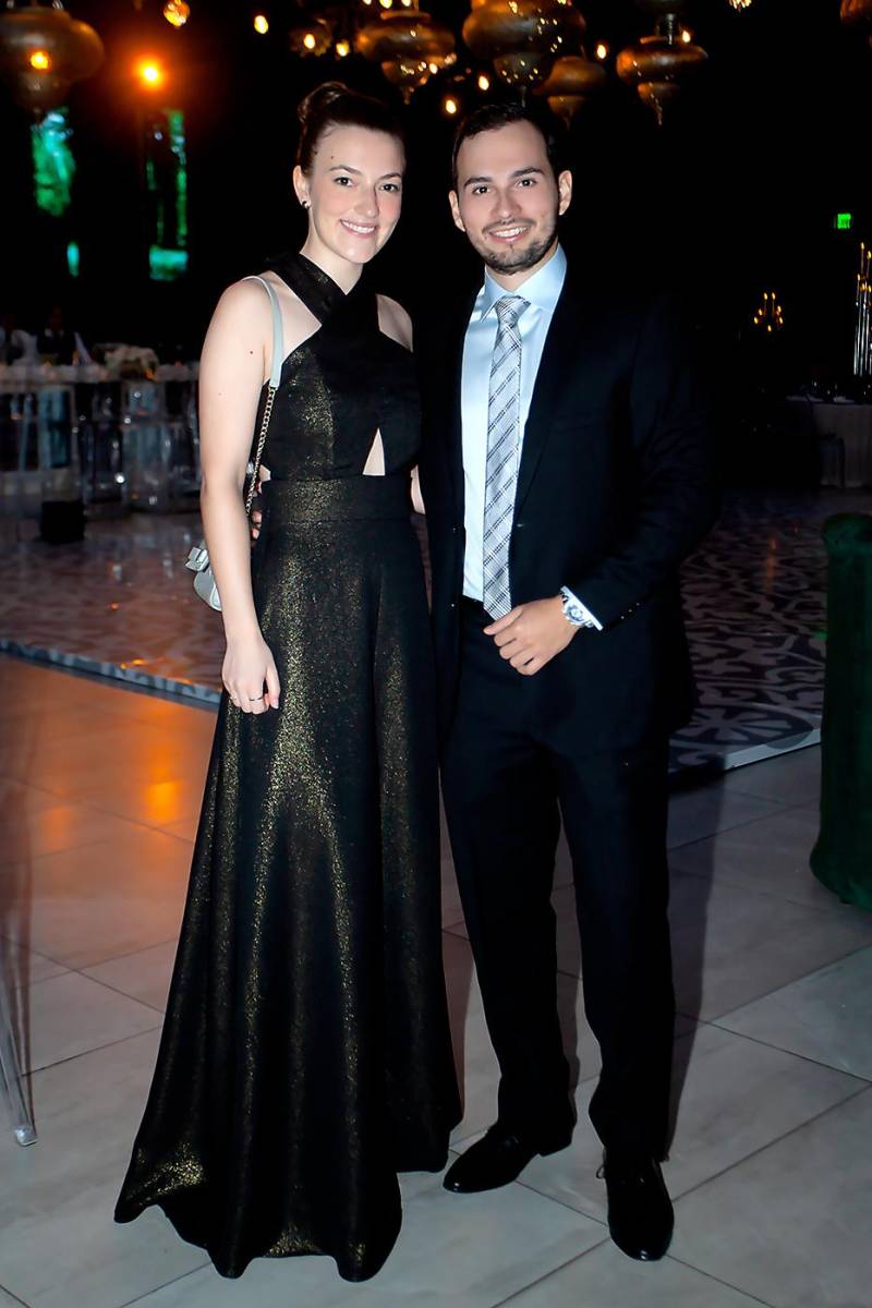 Rebeka Kirsch y Ricardo Bustamante