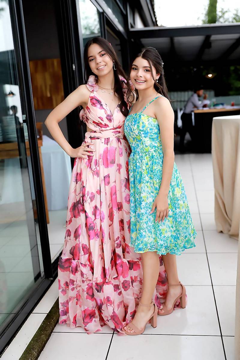 Sharon Osorto y María Salazar