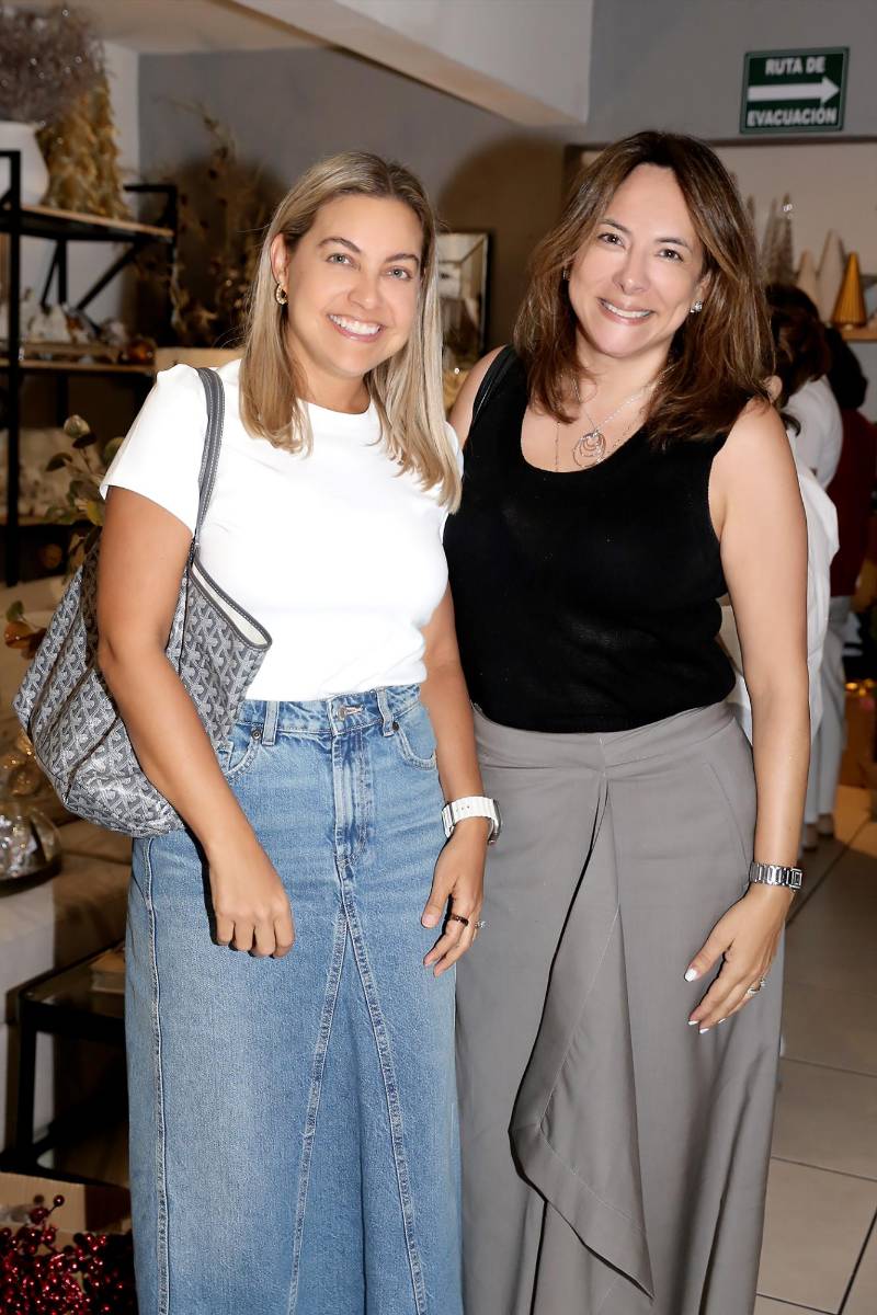 Ruth Bendeck y Marcela Kafati. 