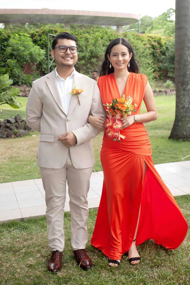 Osian Mencía y Mabelyn Perdomo. 