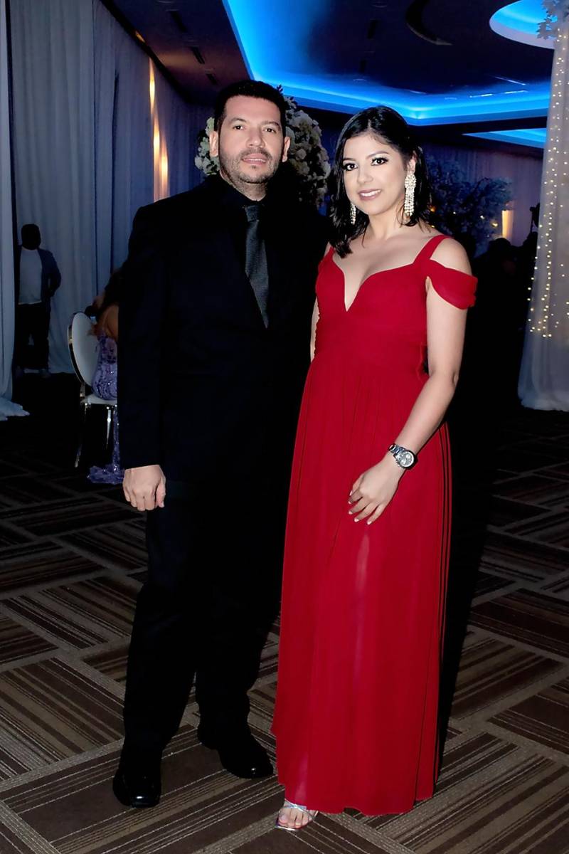 Mario Cálix y Diana Moreno.