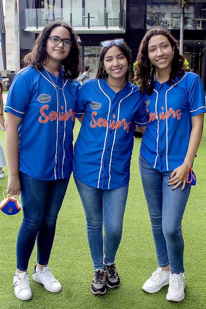 Mónica Martínez, Valentina Amaya y Daniela Diaz