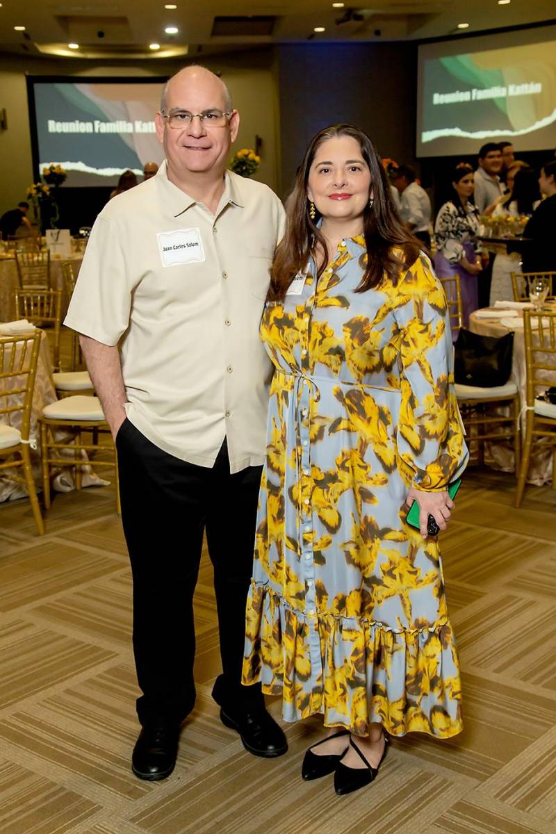 Juan Carlos y Michelle Salem.