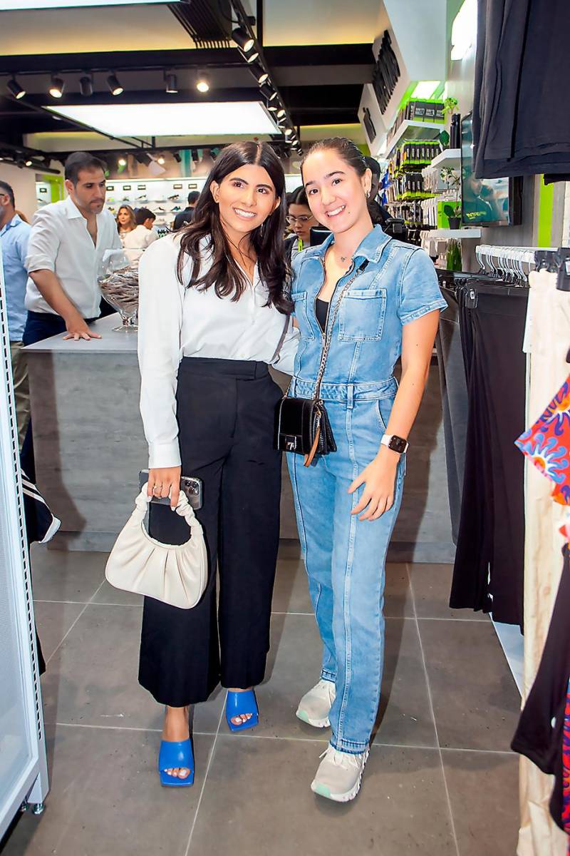 Viviana Faraj y Andrea Fajardo.