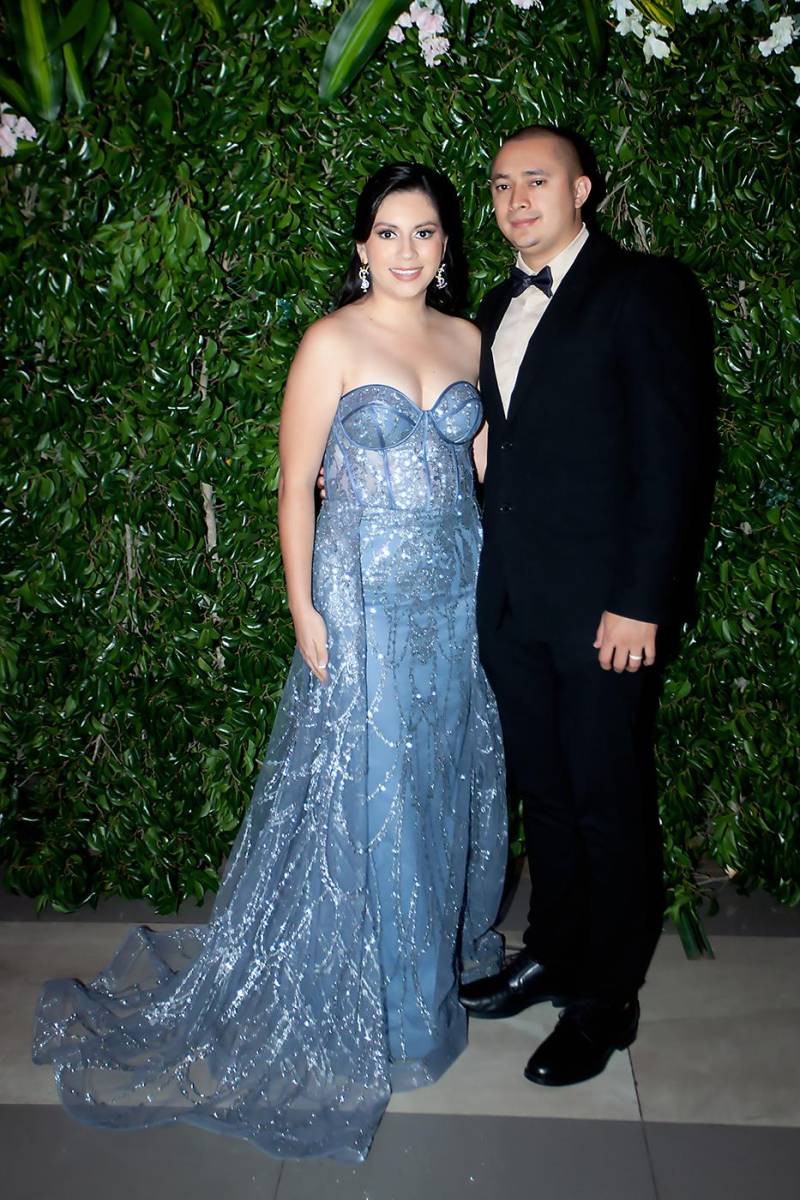Walterina Casasola y Edwin Romero.