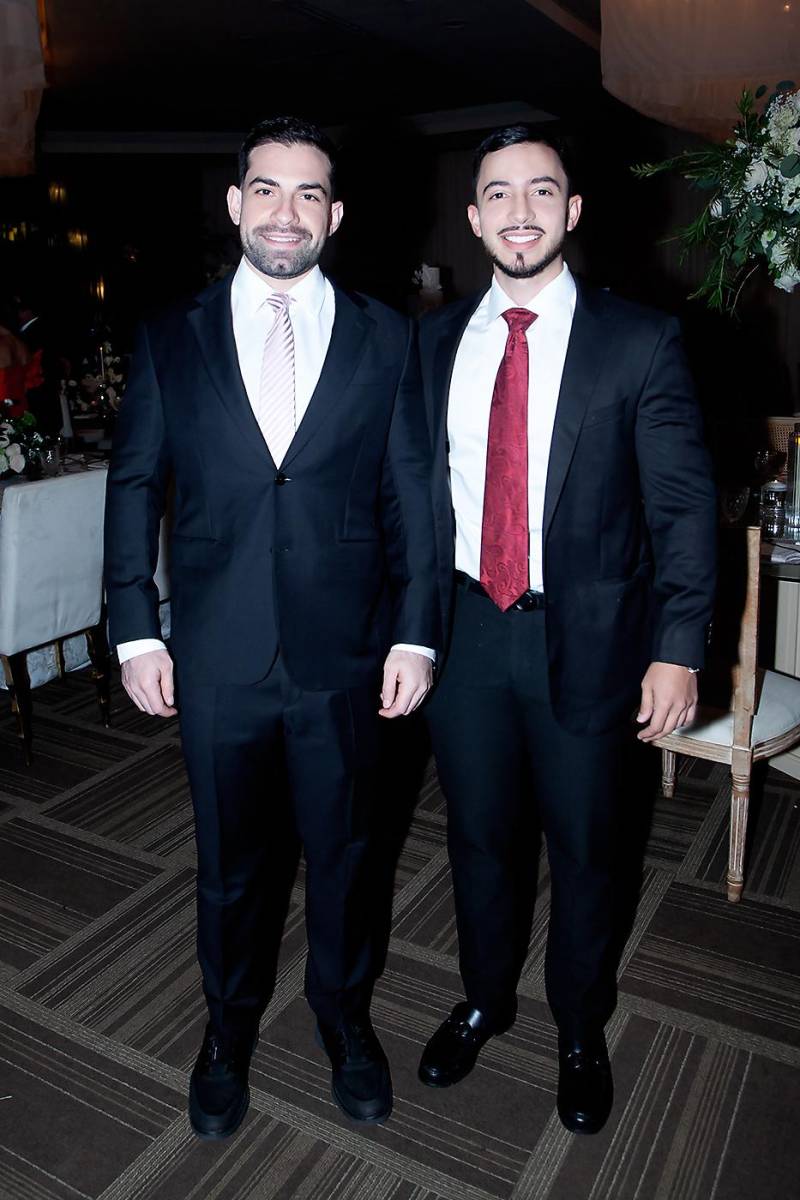 Mateo Yibrin y Elías Canahuati.