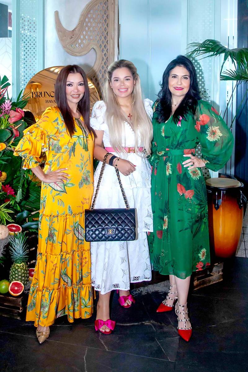 Marna Schmidt, Sol Sosa y Claudia Kattán.