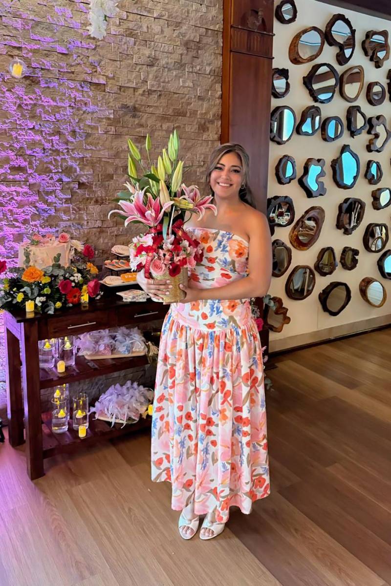 La novia Allery Nicole Reyes Borjas.