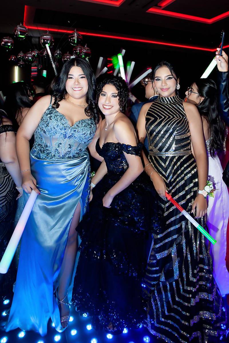 Soad Perdomo, Catherine Jerezano y Alejandra Caballero.