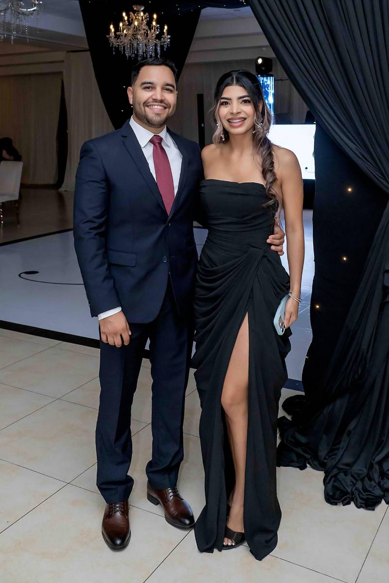 Héctor Tinoco y Hillary Ramos.