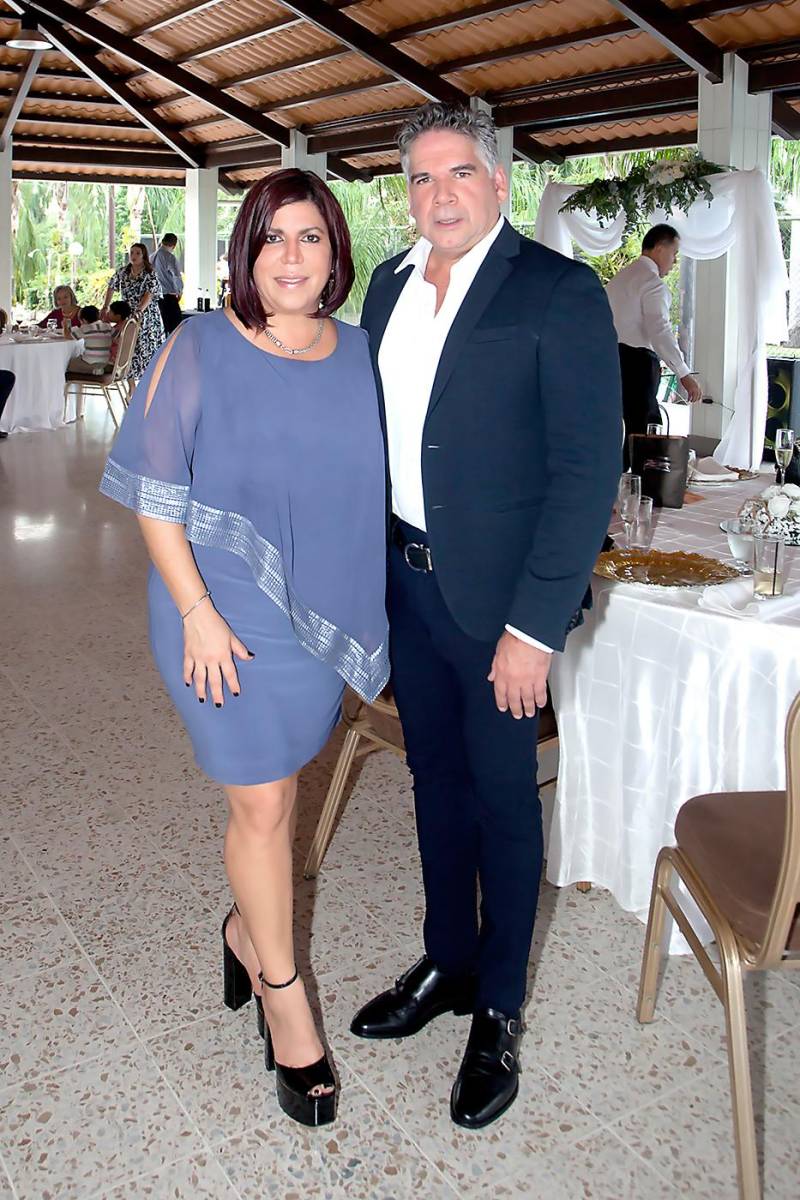 Pamela Castillo y Carlos Antonio El Bascha.