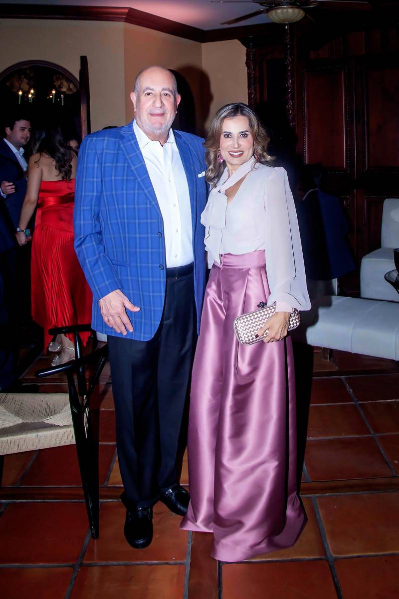 Taufic y Erika Andonie.