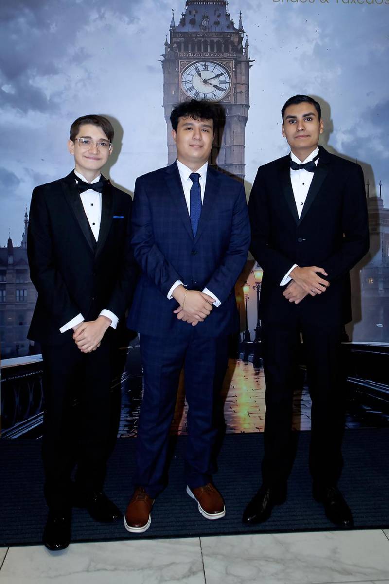Ángel Fernández, Juan Pablo Rodríguez y Sebastián Rodríguez.