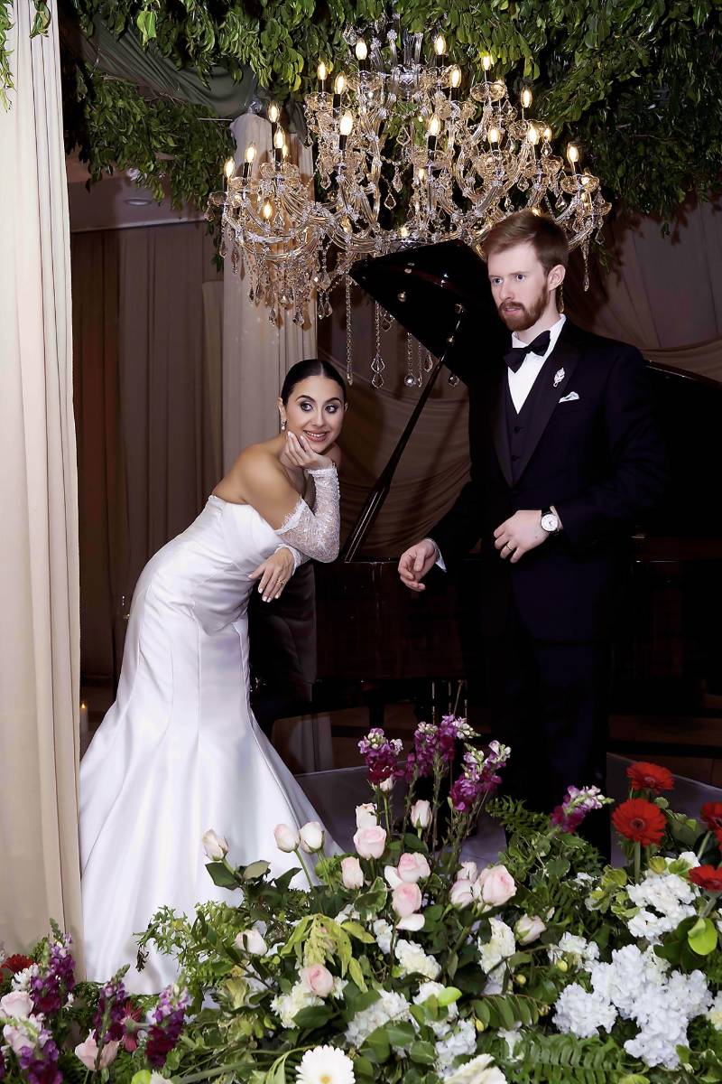 Así fue la boda de Walter Smith y Andrea Jordan