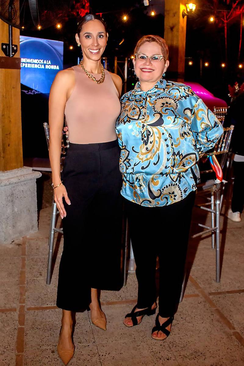 Wendy Enamorado y Aura Enríquez