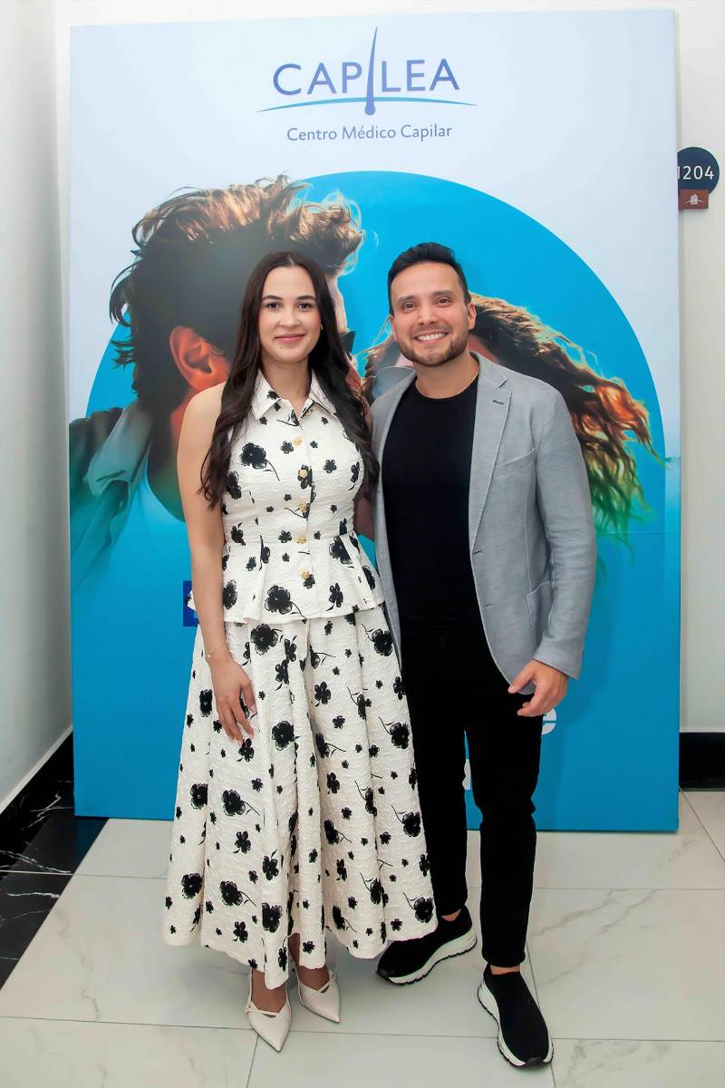 Solange Flores y José Guillermo Galván.